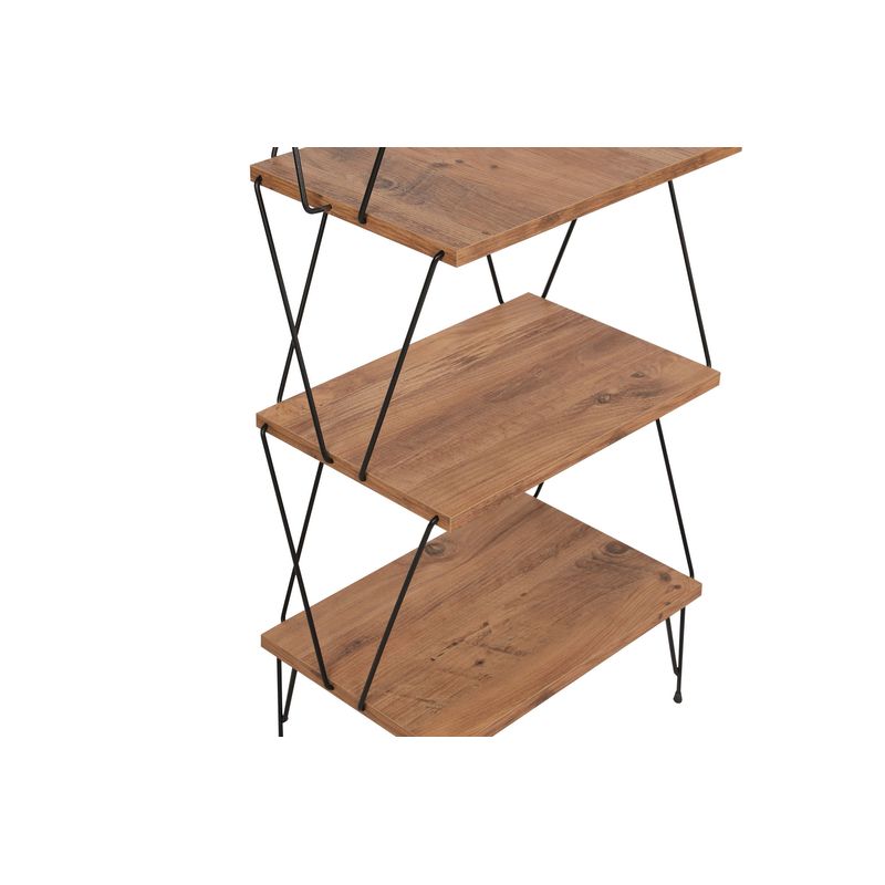 Casa si Gradina - Mobilier - Biblioteci si rafturi - Biblioteci - Biblioteca, Hanah Home, pal melaminat, pin, 48x31x165 cm - Infinity.ro