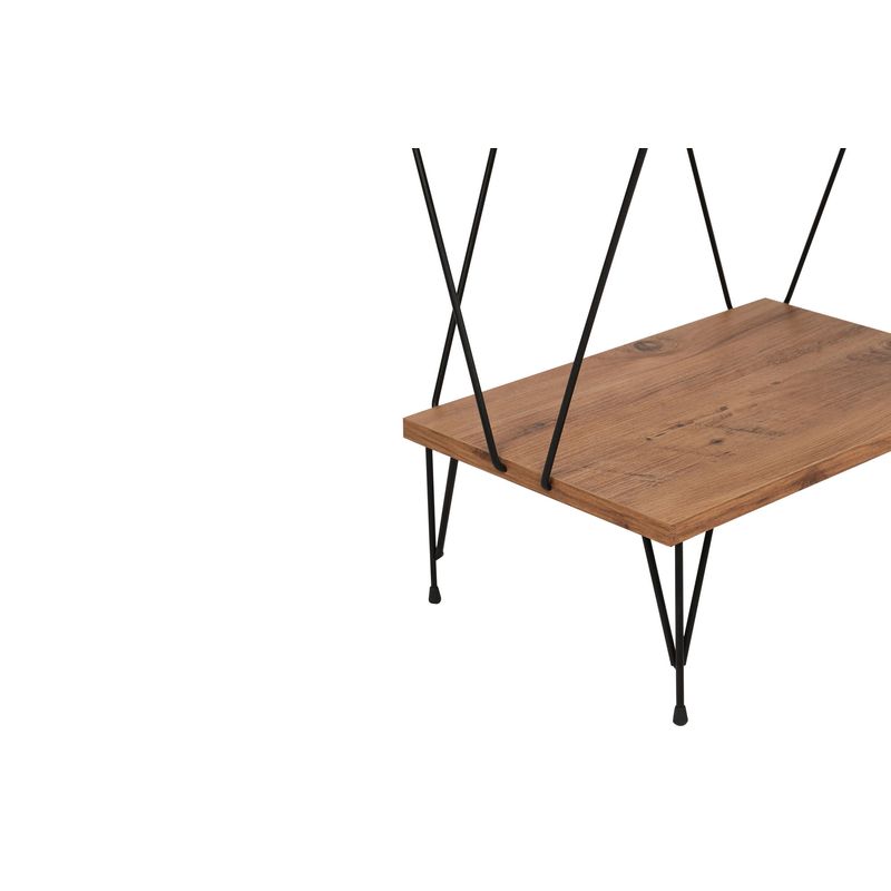 Casa si Gradina - Mobilier - Biblioteci si rafturi - Biblioteci - Biblioteca, Hanah Home, pal melaminat, pin, 48x31x165 cm - Infinity.ro