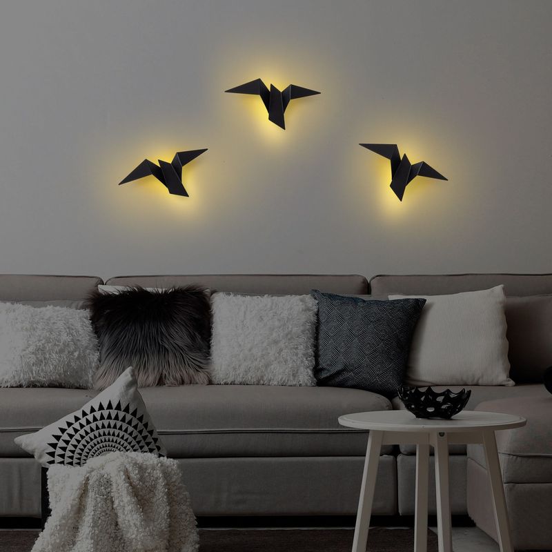 Casa si Gradina - Corpuri si surse de iluminat - Plafoniere, aplice si spoturi - Aplica de perete, Opviq, metal, negru, 31x12x16 cm - Infinity.ro