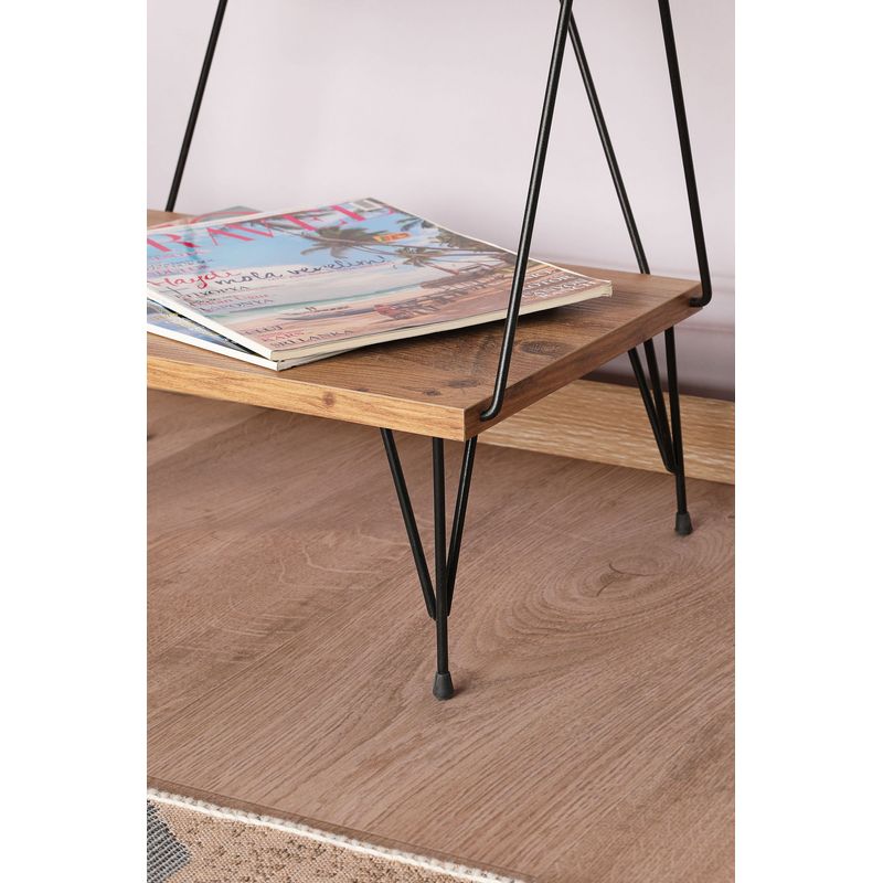 Casa si Gradina - Mobilier - Biblioteci si rafturi - Biblioteci - Biblioteca, Hanah Home, pal melaminat, pin, 48x31x165 cm - Infinity.ro