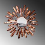 Casa si Gradina - Decoratiuni - Oglinzi - Oglinda decorativa, Wallxpert, metal, multicolor, 75x75x4 cm, 930DYU1514 - Infinity.ro