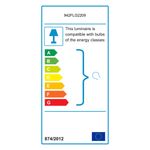 Casa si Gradina - Corpuri si surse de iluminat - Plafoniere, aplice si spoturi - Aplica de perete, Opviq, metal, negru auriu alb, 31x15x28 cm - Infinity.ro