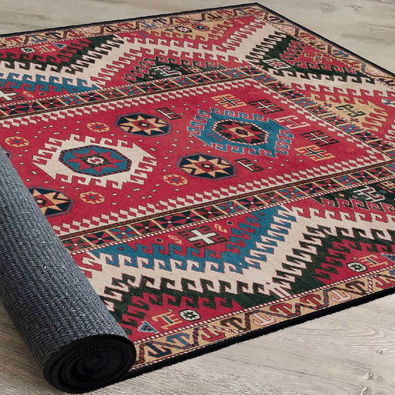 Casa si Gradina - Textile si covoare - Covoare - Covorase intrare - Covoras de hol, Conceptum Hypnose, multicolor, 80x200 cm, catifea, antiderapant, 599HFT1236 - Infinity.ro