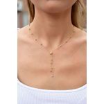 Fashion, accesorii si bijuterii - Femei - Bijuterii femei - Coliere femei - Colier, Heliophilia, argint 925, multicolor, 29 cm - Infinity.ro