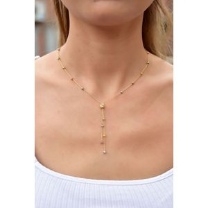 Colier, Heliophilia, argint 925, multicolor, 29 cm