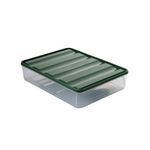 Casa si Gradina - Bucatarie si vesela - Organizare si depozitare bucatarie - Cutii alimentare - Set cutii depozitare, Hermia, plastic, verde, 20 piese - Infinity.ro