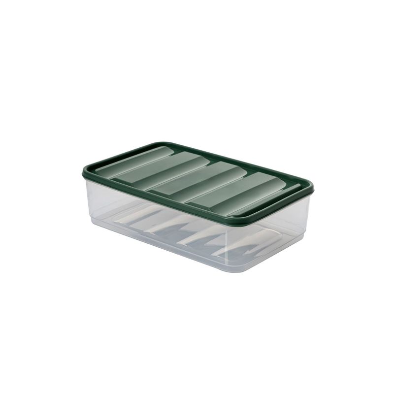 Casa si Gradina - Bucatarie si vesela - Organizare si depozitare bucatarie - Cutii alimentare - Set cutii depozitare, Hermia, plastic, verde, 20 piese - Infinity.ro