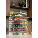 Casa si Gradina - Bucatarie si vesela - Organizare si depozitare bucatarie - Cutii alimentare - Set cutii depozitare, Hermia, plastic, verde, 20 piese - Infinity.ro