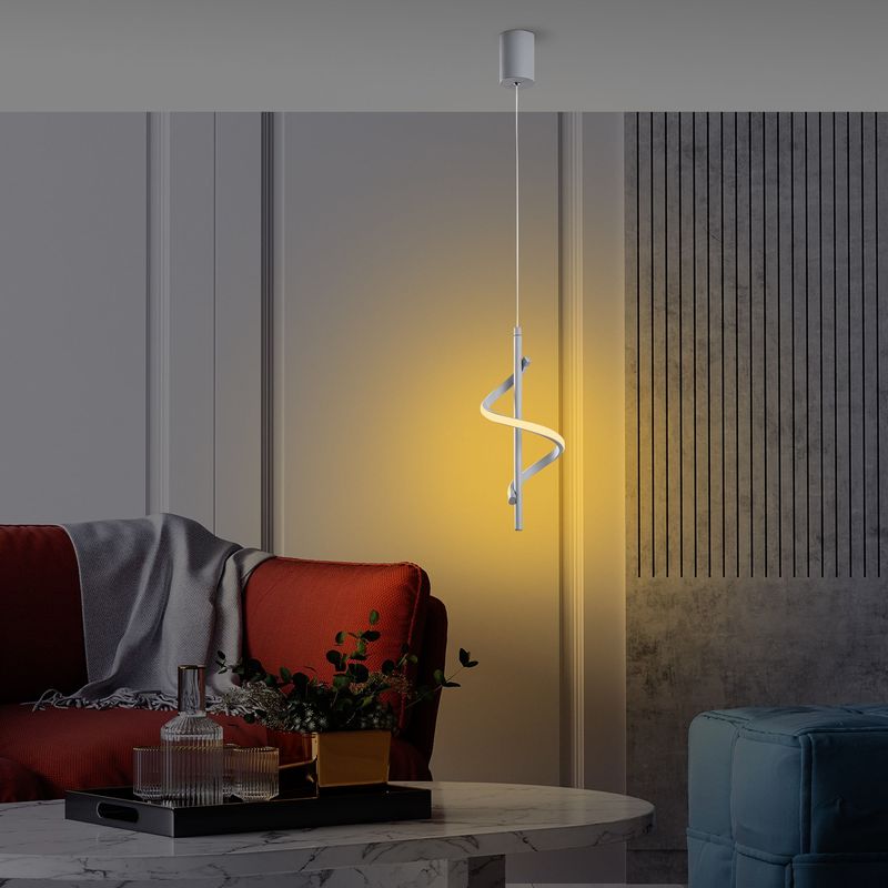 Casa si Gradina - Corpuri si surse de iluminat - Lustre si pendule - Lustra, Opviq, metal, gri, 16x16x50-100 cm - Infinity.ro