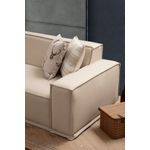 Casa si Gradina - Mobilier - Canapele si coltare - Coltare - Coltar, Hanah Home, material textil, crem, 167x272x100 cm - Infinity.ro