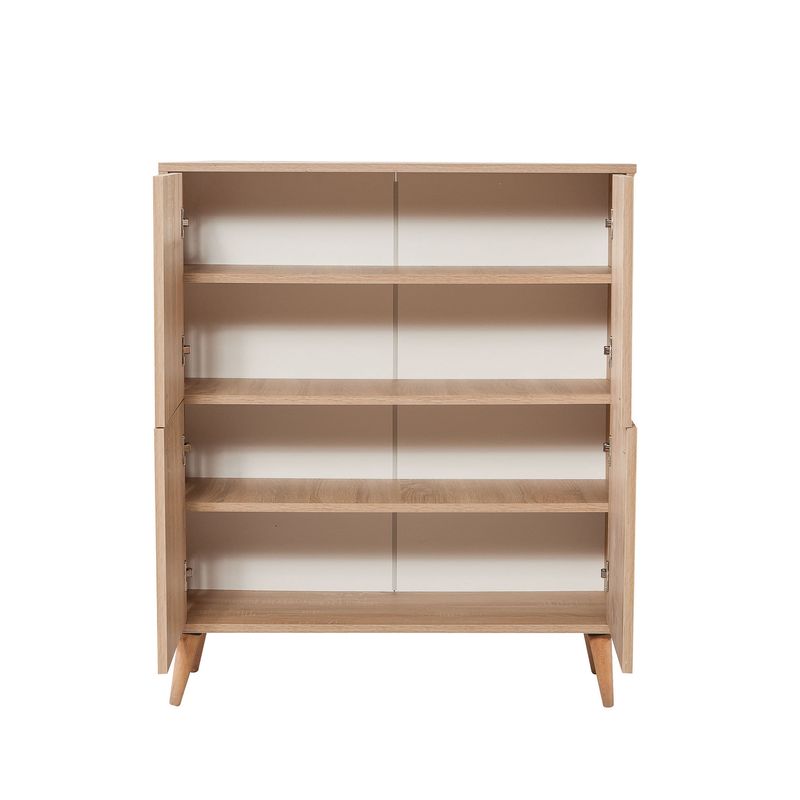 Casa si Gradina - Mobilier - Dulapuri si sifoniere - Dulapuri - Dulap multifunctional, Hanah Home, pal melaminat, stejar sonoma, 95x36x111 cm, 863SPH3952 - Infinity.ro