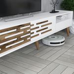 Casa si Gradina - Mobilier - Seturi de mobilier - Seturi living - Set mobilier living, Hanah Home, pal melaminat, alb - Infinity.ro