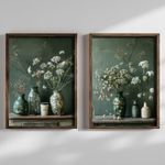 Casa si Gradina - Decoratiuni - Tablouri - Tablou decorativ inramat, Wallxpert, mdf, multicolor, 35x47x3.5 cm, set 2 bucati - Infinity.ro