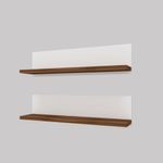 Casa si Gradina - Mobilier - Biblioteci si rafturi - Rafturi - Raft de perete, Hanah Home, pal melaminat, alb, 60x15x13 cm - Infinity.ro