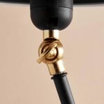 Casa si Gradina - Corpuri si surse de iluminat - Veioze si lampi - Lampadare - Lampadar, Opviq, metal, antracit si negru, 38x150 cm - Infinity.ro