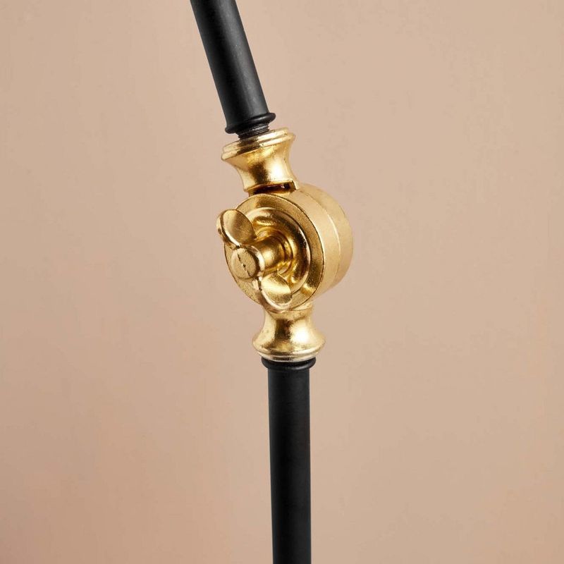 Casa si Gradina - Corpuri si surse de iluminat - Veioze si lampi - Lampadare - Lampadar, Opviq, metal, antracit si negru, 38x150 cm - Infinity.ro