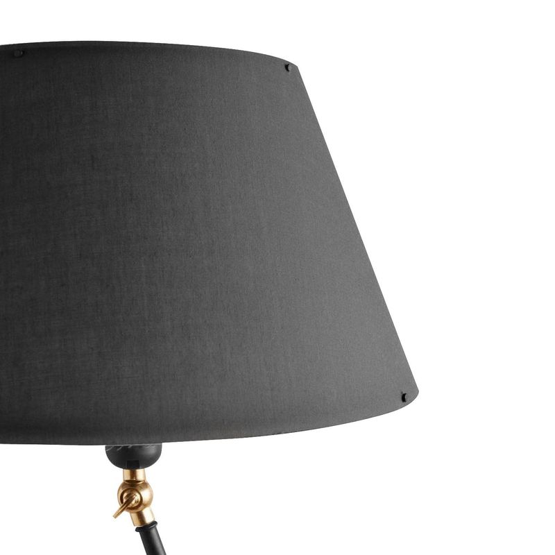 Casa si Gradina - Corpuri si surse de iluminat - Veioze si lampi - Lampadare - Lampadar, Opviq, metal, antracit si negru, 38x150 cm - Infinity.ro