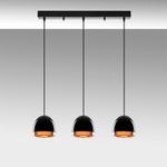 Casa si Gradina - Corpuri si surse de iluminat - Lustre si pendule - Candelabru, Opviq, metal, negru auriu, 62x17x110 cm - Infinity.ro