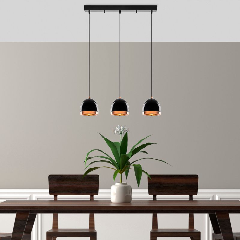 Casa si Gradina - Corpuri si surse de iluminat - Lustre si pendule - Candelabru, Opviq, metal, negru auriu, 62x17x110 cm - Infinity.ro