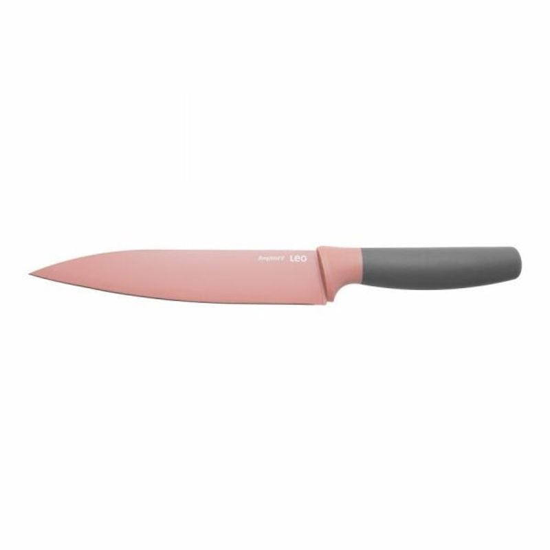 Casa si Gradina - Bucatarie si vesela - Vesela si tacamuri - Cutite si seturi de cutite - Cutit de transat, 19 cm, teaca de protectie, Otel, Roz - Infinity.ro