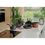 Casa si Gradina - Bucatarie si vesela - Vase pentru gatit - Tigai si seturi - Tigaie grill Stone, 26 cm, 2.1L, Aluminiu, Negru - Infinity.ro