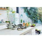 Casa si Gradina - Bucatarie si vesela - Vase pentru gatit - Oale si cratite - Cratita Sage, 20 cm, 2.9L, capac, Aluminiu, Sticla, Verde - Infinity.ro