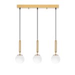 Casa si Gradina - Corpuri si surse de iluminat - Lustre si pendule - Candelabru, Opviq, metal, auriu stralucitor, 62x15x134 cm - Infinity.ro