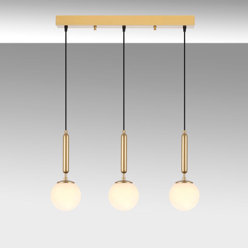 Casa si Gradina - Corpuri si surse de iluminat - Lustre si pendule - Candelabru, Opviq, metal, auriu stralucitor, 62x15x134 cm - Infinity.ro