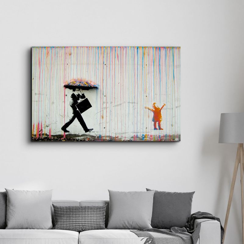 Casa si Gradina - Decoratiuni - Tablouri - Tablou decorativ, Wallxpert, sticla temperata, multicolor, 46x72 cm, 672BRS1663 - Infinity.ro