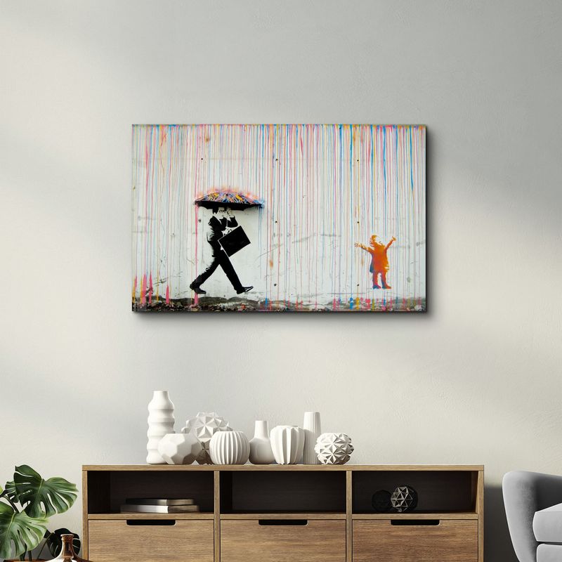 Casa si Gradina - Decoratiuni - Tablouri - Tablou decorativ, Wallxpert, sticla temperata, multicolor, 46x72 cm, 672BRS1663 - Infinity.ro
