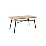 Casa si Gradina - Mobilier - Mese si birouri - Mese bucatarie si dining - Masa dining, Hanah Home, PAL melaminat, natural, 160x90x75 cm - Infinity.ro