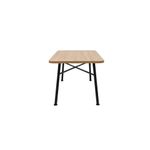 Casa si Gradina - Mobilier - Mese si birouri - Mese bucatarie si dining - Masa dining, Hanah Home, PAL melaminat, natural, 160x90x75 cm - Infinity.ro