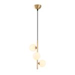 Casa si Gradina - Corpuri si surse de iluminat - Lustre si pendule - Lustra, Opviq, metal, auriu, 36x36x46 cm - Infinity.ro