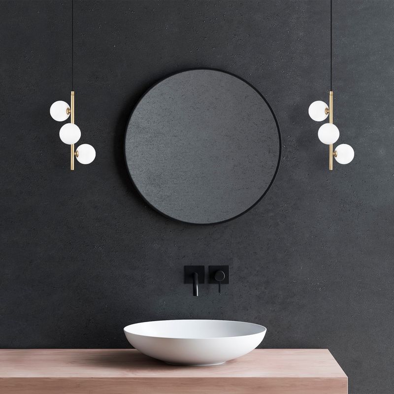 Casa si Gradina - Corpuri si surse de iluminat - Lustre si pendule - Lustra, Opviq, metal, auriu, 36x36x46 cm - Infinity.ro