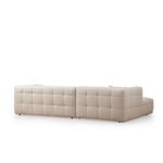 Casa si Gradina - Mobilier - Canapele si coltare - Coltare - Coltar, Hanah Home, lemn fag si pal, bej, 300x150x100 cm, stofa poliester - Infinity.ro