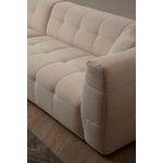Casa si Gradina - Mobilier - Canapele si coltare - Coltare - Coltar, Hanah Home, lemn fag si pal, bej, 300x150x100 cm, stofa poliester - Infinity.ro