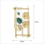 Casa si Gradina - Decoratiuni - Decoratiuni perete - Accesoriu decorativ de perete, Wallxpert, metal, multicolor, 48x7x87 cm - Infinity.ro