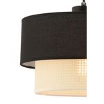 Casa si Gradina - Corpuri si surse de iluminat - Lustre si pendule - Candelabru, Opviq, metal, alb negru, 30x30x65 cm - Infinity.ro