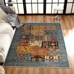 Casa si Gradina - Textile si covoare - Covoare - Covorase intrare - Covoras de hol, Conceptum Hypnose, multicolor, 80x300 cm, 100% poliester, antiderapant, 368HFT1366 - Infinity.ro