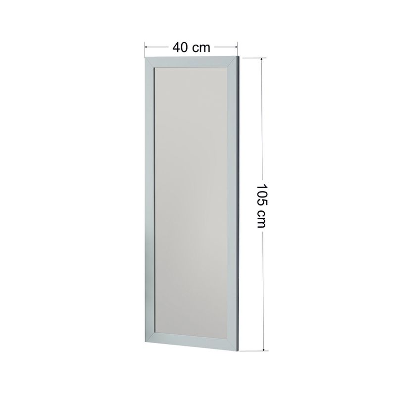 Casa si Gradina - Decoratiuni - Oglinzi - Oglinda, Hanah Home, mdf, alb, 40x105x2 cm - Infinity.ro