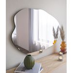 Casa si Gradina - Decoratiuni - Oglinzi - Oglinda decorativa, Hanah Home, mdf, negru, 60x85x2.2 cm - Infinity.ro