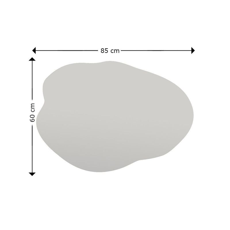 Casa si Gradina - Decoratiuni - Oglinzi - Oglinda decorativa, Hanah Home, mdf, negru, 60x85x2.2 cm - Infinity.ro
