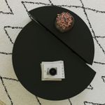 Casa si Gradina - Mobilier - Mese si birouri - Masute de cafea - Masuta de cafea, Hanah Home, pal melaminat, negru, 90x60x30 cm - Infinity.ro