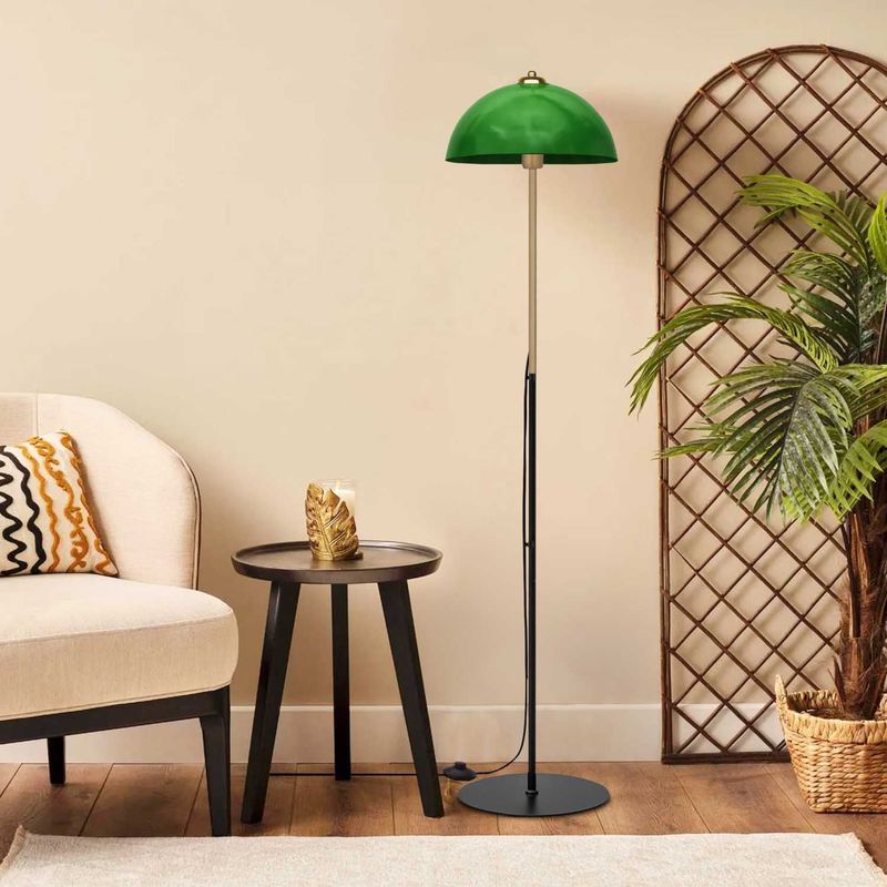 Casa si Gradina - Corpuri si surse de iluminat - Veioze si lampi - Lampadare - Lampadar, Opviq, metal, verde, 147 cm - Infinity.ro