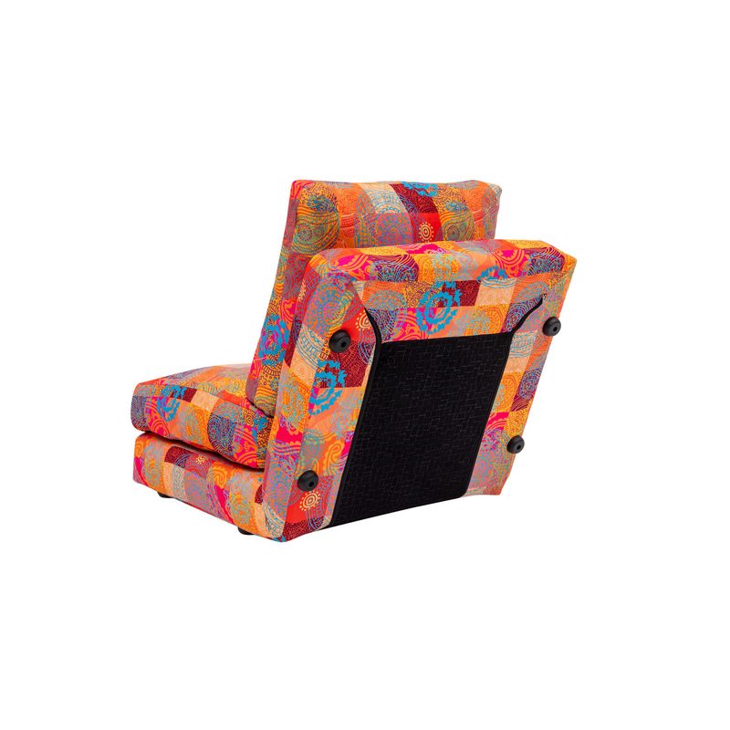 Casa si Gradina - Mobilier - Canapele si coltare - Canapele - Canapea extensibila, Hanah Home, metal, patchwork multicolor, 185x60 cm - Infinity.ro