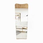 Casa si Gradina - Decoratiuni - Oglinzi - Oglinda de perete, Hanah Home, mdf, transparent, negru, 55x150x2.2 cm - Infinity.ro