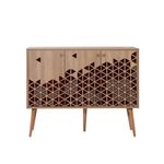 Casa si Gradina - Mobilier - Comode si corpuri - Console - Consola, Hanah Home, pal melaminat, stejar sonoma, 120x36x90 cm, 863SPH3937 - Infinity.ro