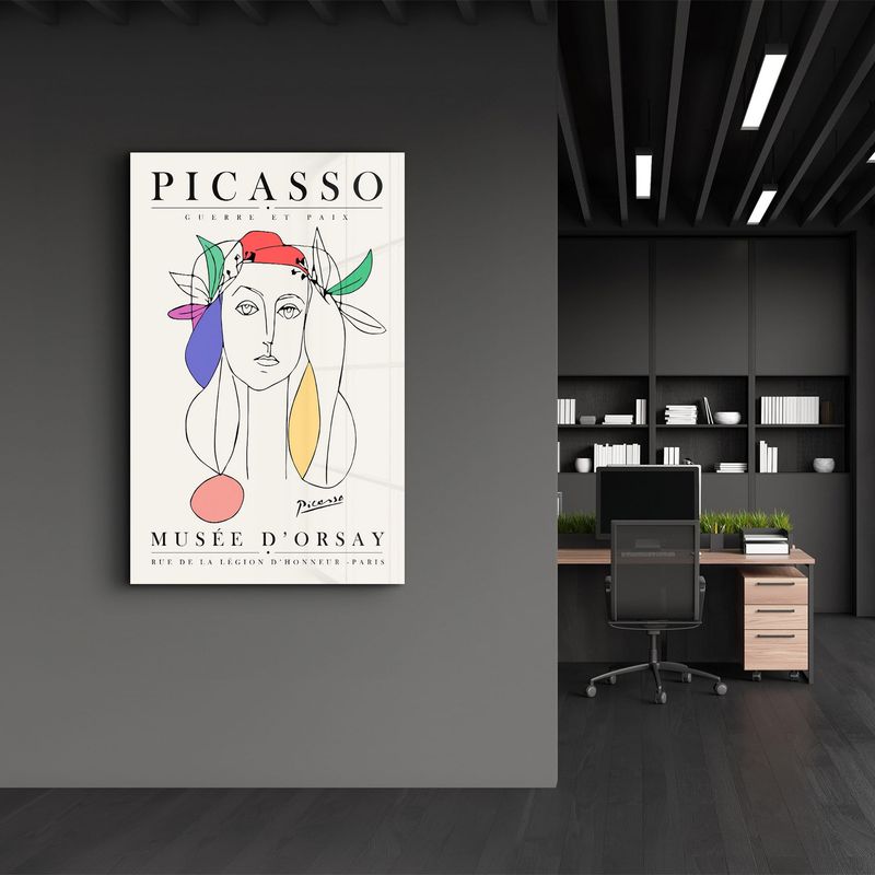 Casa si Gradina - Decoratiuni - Tablouri - Tablou decorativ, Wallxpert, sticla securizata, multicolor, 46x72 cm, 672BRS5191 - Infinity.ro
