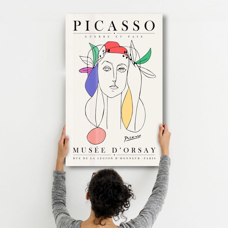 Casa si Gradina - Decoratiuni - Tablouri - Tablou decorativ, Wallxpert, sticla securizata, multicolor, 46x72 cm, 672BRS5191 - Infinity.ro