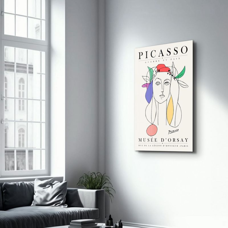 Casa si Gradina - Decoratiuni - Tablouri - Tablou decorativ, Wallxpert, sticla securizata, multicolor, 46x72 cm, 672BRS5191 - Infinity.ro